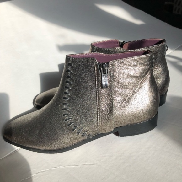 Shoes | Nicole Miller Heeled Ankle Boots | Poshmark Like New Nicole Miller Leather Ankle Boot